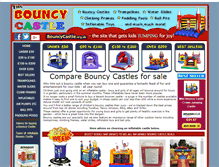 Tablet Screenshot of bouncycastle.org.uk